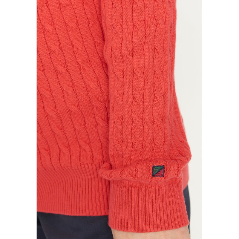 Redgreen Women Simone Cable Knit Knit Light Red