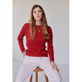 Redgreen Women Simone Cable Knit Knit Red