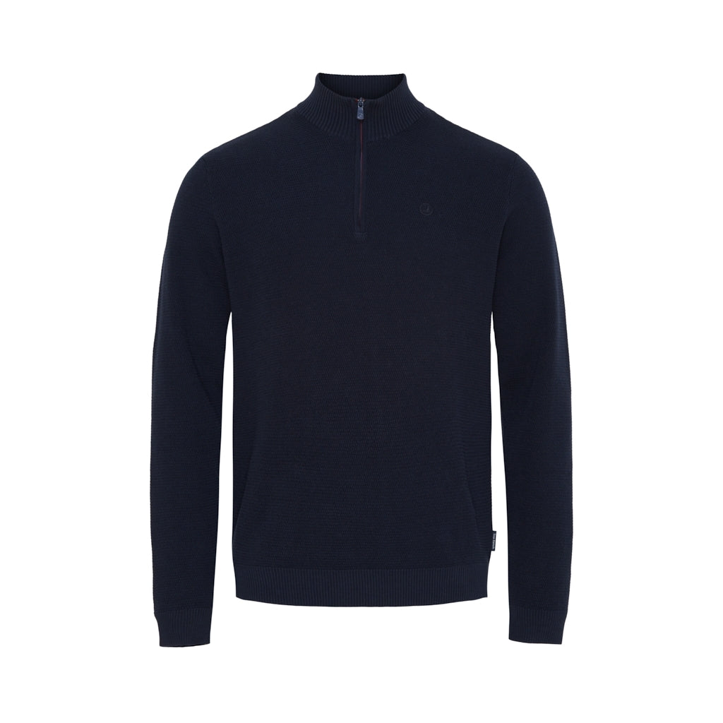Sea Ranch Torin Honeycomb Half Zip Knit SR Navy